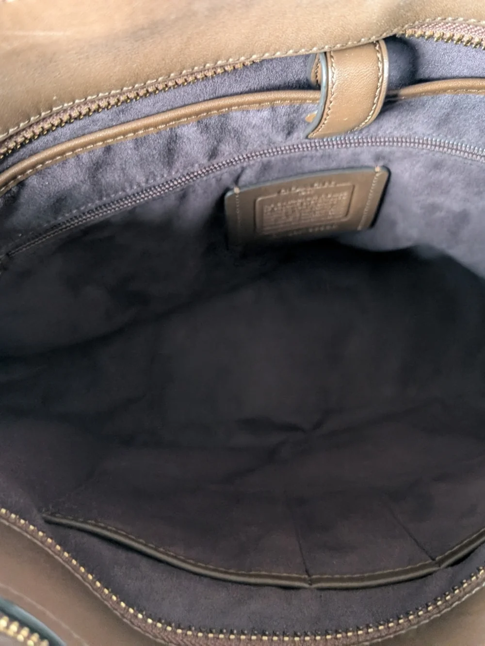 Coach Metro Tote Brown - Picture 5 of 14